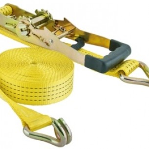 Колан жълт 50 мм две части с обтегач 4000 кг Vormann, 8 метра | цена за 1бр
