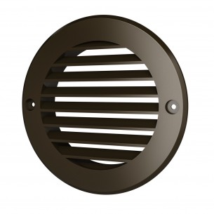 Декоративна решетка D200 с фланец ф150, ASA plastic, Кафяв, 15RKN | цена за 1бр