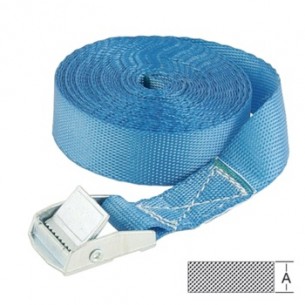 Колан син 25 мм с катарама 250 кг Vormann / 2 броя х 3 метра / | цена за 1бр