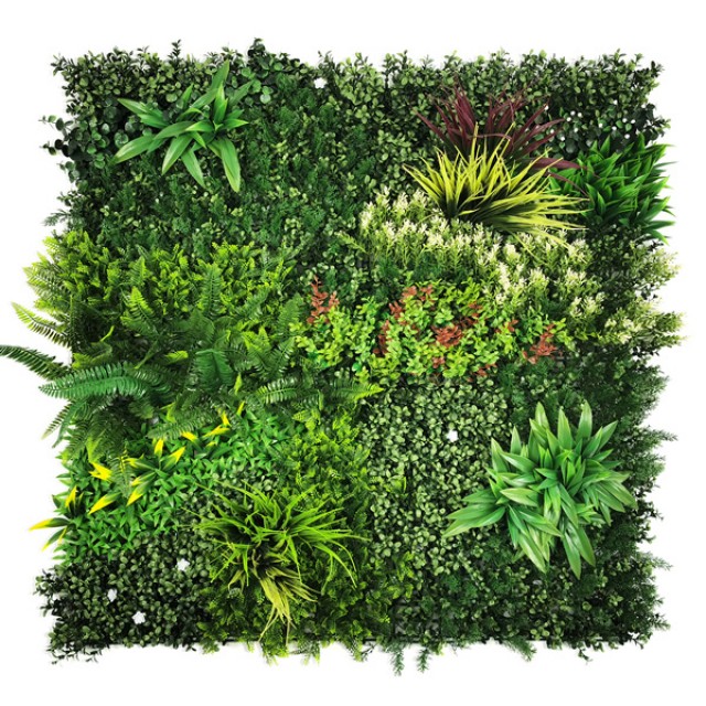 Пано 100х100 см My Garden изкуствена зелена декорация Color Meodow CCGA074 | цена за 1бр