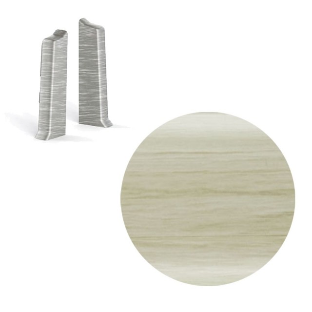 Дясна тапа за перваз NG62/28 Salag, Явор патина | цена за 1бр