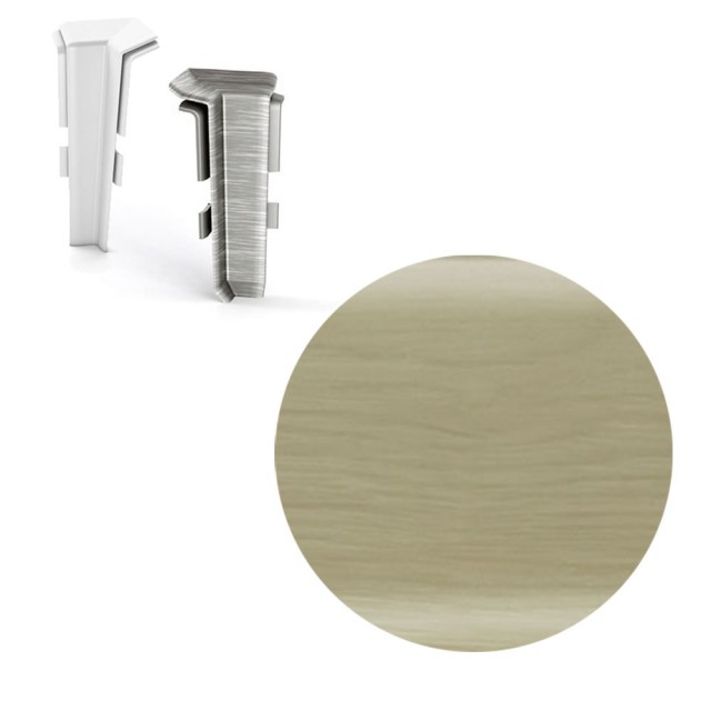 Вътрешен ъгъл NG62/73 Salag за перваз, Полярен дъб | цена за 1бр