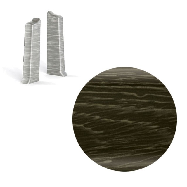 Дясна тапа за перваз NG62/86 Salag, Опушен дъб | цена за 1бр