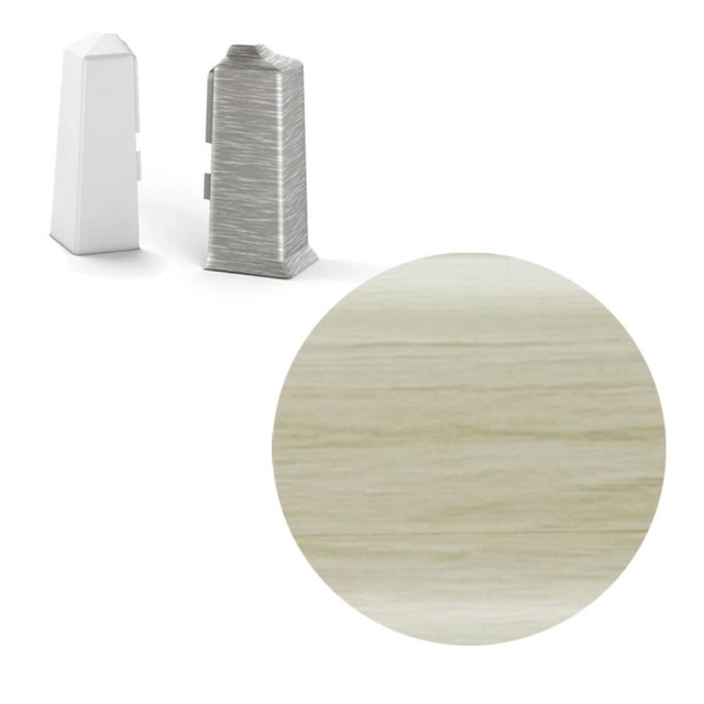 Външен ъгъл за перваз NG62/28 Salag, Явор патина 1 блистер | цена за 1пакет