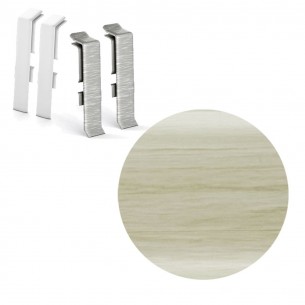 Преходник NG62/28 Salag за перваз, Явор патина, 2бр. блистер | цена за 1пакет