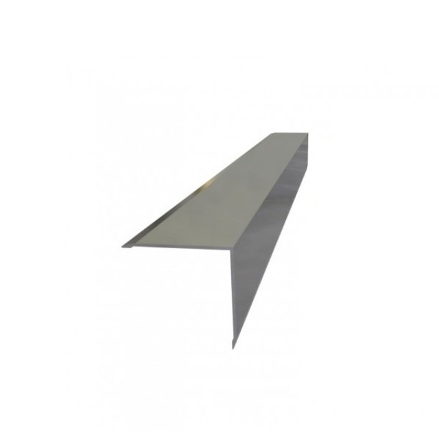 Алуминиев Г-образен профил 20 мм/20 мм FKDA20, Сребро, 2.7м  | цена за 1бр