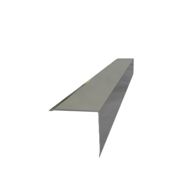 Алуминиев Г-образен профил 20 мм/20 мм, Полирано сребро, 2.7 м FKDAK20 | цена за 1бр