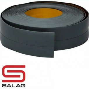 Самозалепващ перваз 30x20x5000мм Salag, Тъмно сив, 5 м | цена за 1линм