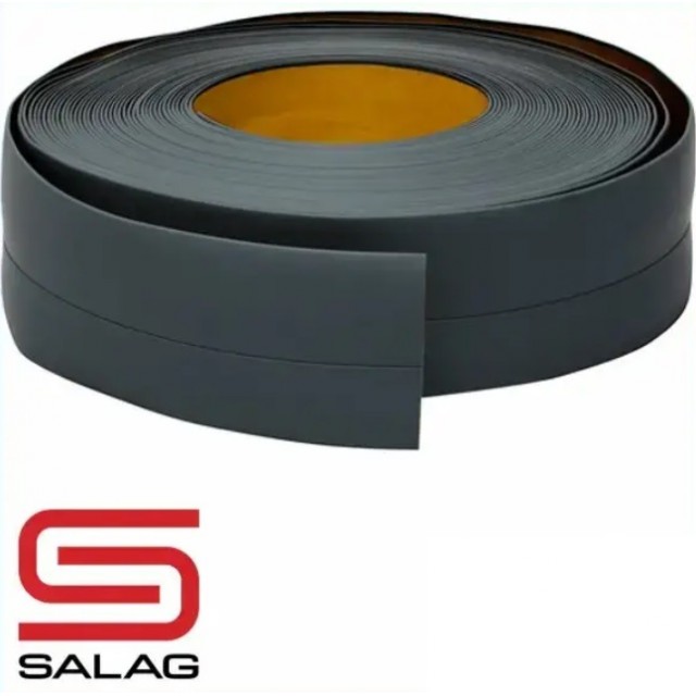 Самозалепващ перваз 30x20x5000мм Salag, Тъмно сив, 5 м | цена за 1линм