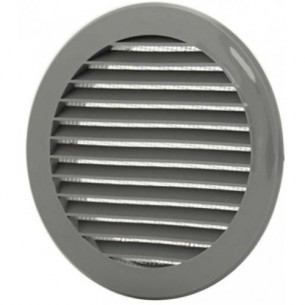 Вентилационна решетка ф100 мм сива | цена за 1бр