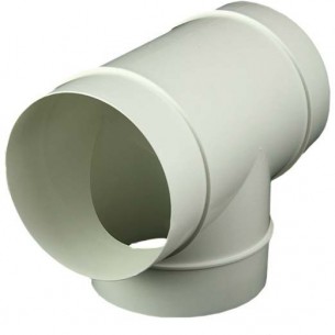 PVC Тройник ф100 мм | цена за 1бр