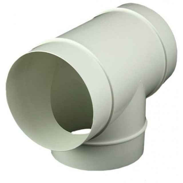 PVC Тройник ф125 мм | цена за 1бр