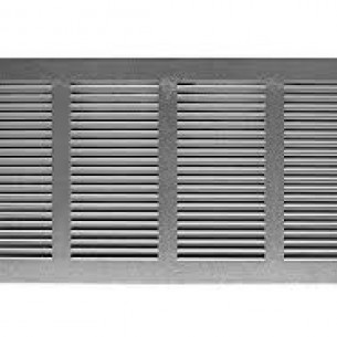 Вентилационна решетка метал 400х200 мм цинк | цена за 1бр Вентилационна решетка метал 400х200 мм цинк | цена за 1бр