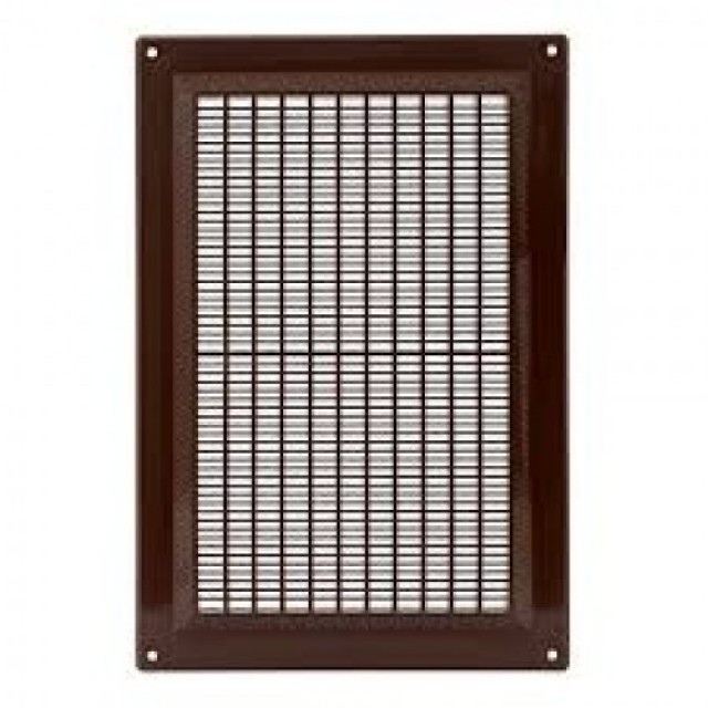 Вентилационна решетка 250х170 мм кафява | цена за 1бр