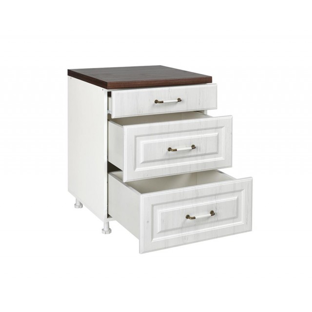 Шкаф с три чекмеджета, D603FB Рустик | цена за 1бр