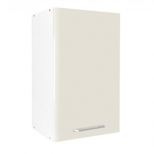 Шкаф с една врата и два рафта, V45 Беж гланц | цена за 1бр Шкаф с една врата и два рафта, V45 Беж гланц | цена за 1бр
