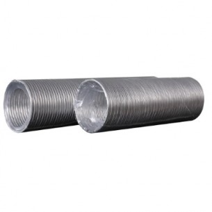 Гъвкав алуминиев въздуховод OMSON 12.5VA1.5, ф125, L=1.5 м  | цена за 1бр