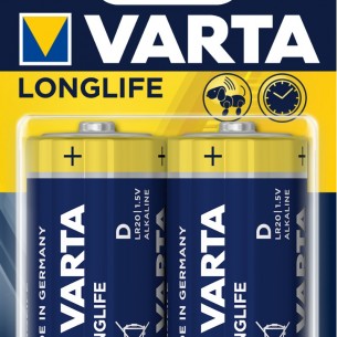 Батерии Varta Longlife 4120 D 2бр. блистер | цена за 1блистер