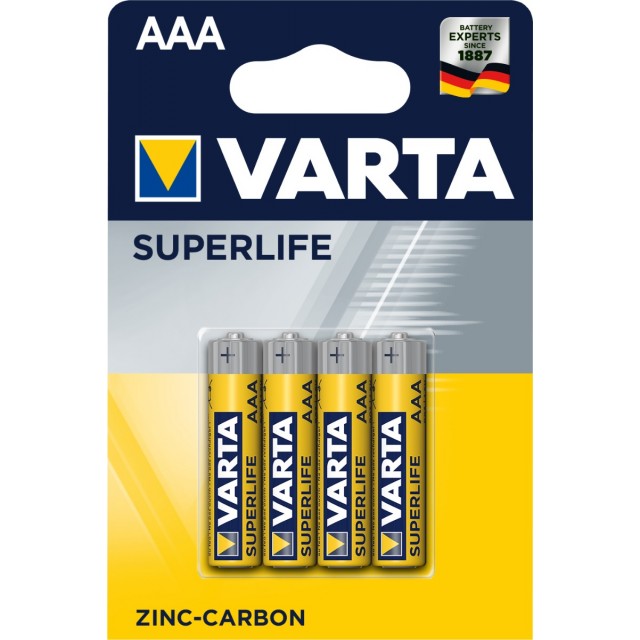 Батерии Varta Superlife 2003 AAA 4бр. блистер | цена за 1блистер