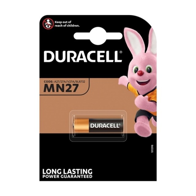 Батерия Duracell Alkaline MN27 12V 1бр. блистер | цена за 1блистер