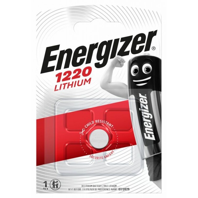 Батерия Energizer Lithium CR1220 1бр. блистер | цена за 1блистер