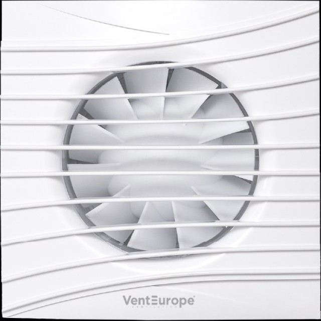 Аксиален вентилатор с клапа Vent Europe Fancy 4 BD TURBO ф100 /19W,120м3/ | цена за 1бр