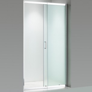Стъклен параван за баня с плъзгаща врата Cascada 110-120 см, Мат | цена за 1бр