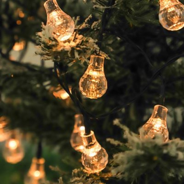 Соларен гирлянд 20 LED лампички топки My Garden SSL-6265 | цена за 1бр