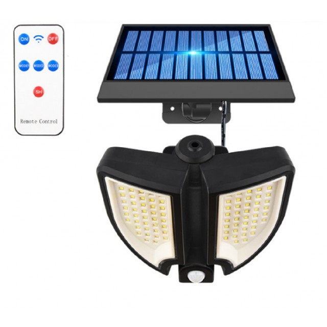 LED Соларен прожектор Ledmax 18W с датчик за движение | цена за 1бр