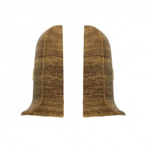 Тапи лява и дясна за перваз SG56/50 Salag, Дъб полски 2бр. блистер | цена за 1блистер