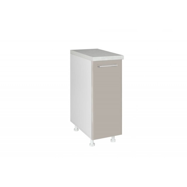 Шкаф долен с една врата Matis D30, Кашмир гланц, 60 x 30 x 85 см | цена за 1бр