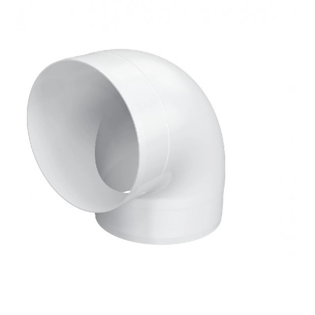 Дъга 45° 12.5KKP, ф125, Бял | цена за 1бр