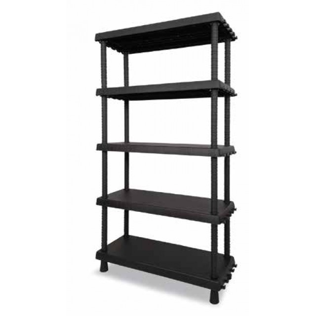 Стелаж PVC с регулируема височина на рафта, 82 х 40 х 165 см | цена за 1бр