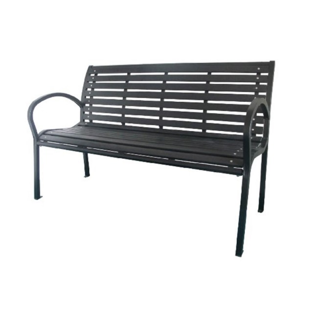 Метална паркова пейка My Garden LETKIND-BENCH-STR-1, 125 x 60 x 80 см | цена за 1бр