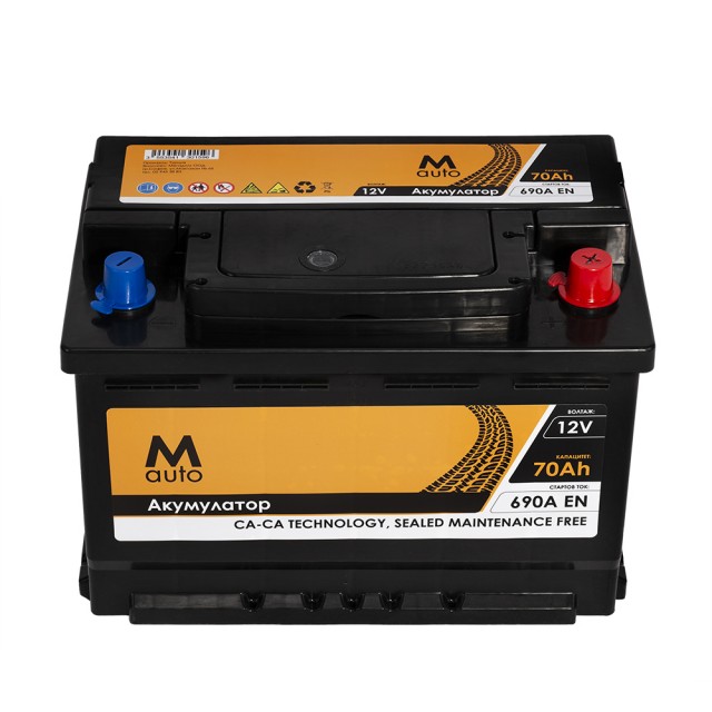 Акумулатор M Auto 70 Ah, 690A(EN) | цена за 1бр