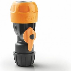 Бърза връзка за маркуч 3/4'' с кран | цена за 1бр