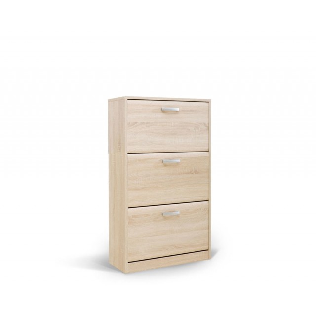 Шкаф за обувки Matis Odisej 3V Дъб Сонома, 70 x 28 x 120 см | цена за 1бр