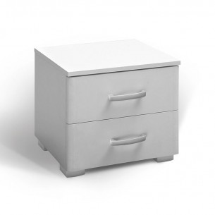 Нощно шкафче Matis 2F Бяло | цена за 1бр Нощно шкафче Matis 2F Бяло | цена за 1бр