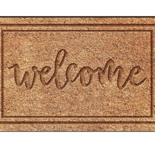 Изтривалка 40х60см Импресия WELCOME My Garden  кокос, PVCIMP 00030 | цена за 1бр