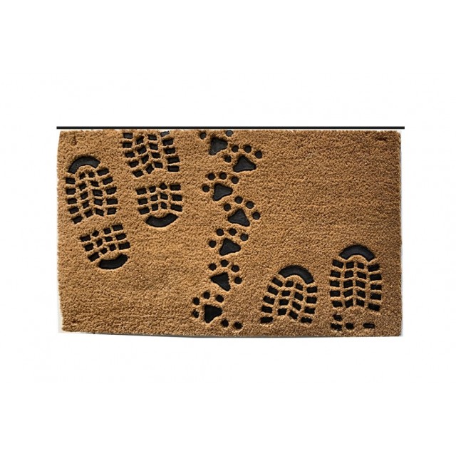 Изтривалка 40х60см Steps with Paws кокос My Garden, PVCIMP 00021 | цена за 1бр