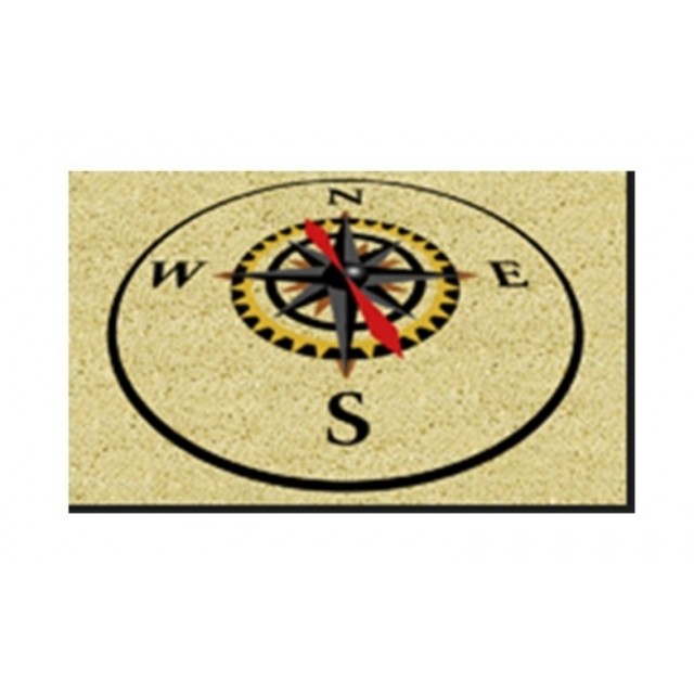 Изтривалка 40х60см Компас кокос My Garden, TP 00908 | цена за 1бр