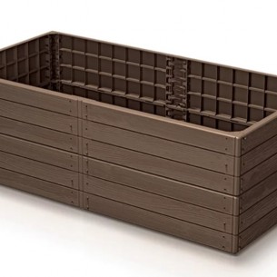 Градинска кашпа Prosperplast Woody Pile правоъгълно 1492x756 IBWR-7587U | цена за 1пакет
