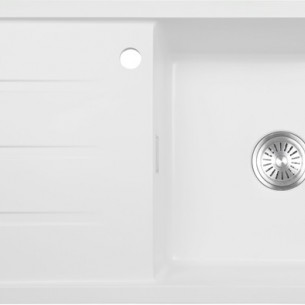 Кухненска мивка с едно корито и отцедник Cascada, Гранит, 100/50/20 | цена за 1бр Кухненска мивка с едно корито и отцедник Cascada, Гранит, 100/50/20 | цена за 1бр