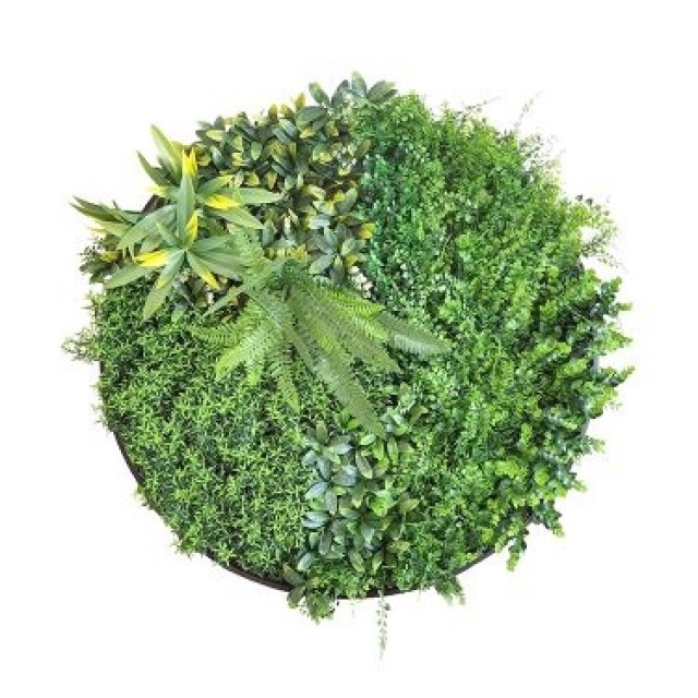 Пано ф80см изкуствена зелена декорация My Garden Beauty Secret Frame CCGA110V | цена за 1бр