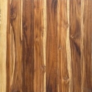 Плот за баня от дърво Тик с естествени форми на челната страна, 110 x 60 x 5.1 см | цена за 1бр