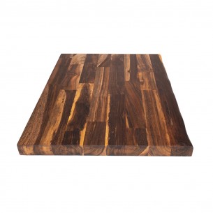 Плот за баня от дърво Сена с естествени форми на челната страна, 80 х 60 х 5.1 см | цена за 1бр Плот за баня от дърво Сена с естествени форми на челната страна, 80 х 60 х 5.1 см | цена за 1бр