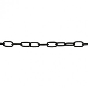 Декоративна стоманена верига Suki черна ф2.0 мм /2.5 м/ | цена за 1бр Декоративна стоманена верига Suki черна ф2.0 мм /2.5 м/ | цена за 1бр