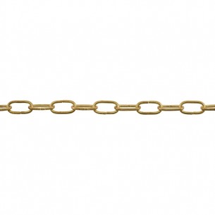 Декоративна стоманена верига Suki месинг ф2.0 мм /2.5 м/ | цена за 1бр Декоративна стоманена верига Suki месинг ф2.0 мм /2.5 м/ | цена за 1бр