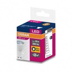 LED крушка OSRAM PAR16 5W, 350lm, 230V, 2700K, GU10 | цена за 1бр