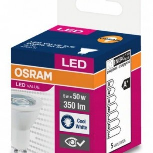 LED крушка OSRAM PAR16 5W, 350lm, 230V, 4000K, GU10 | цена за 1бр
